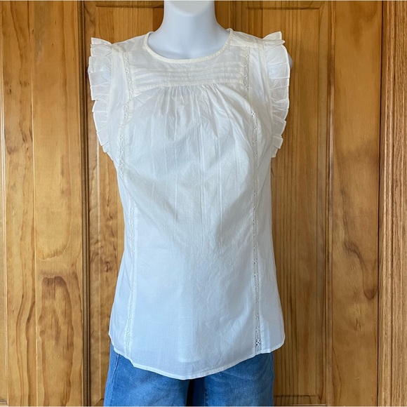 Maternity cotton blouse - Picture 1 of 10